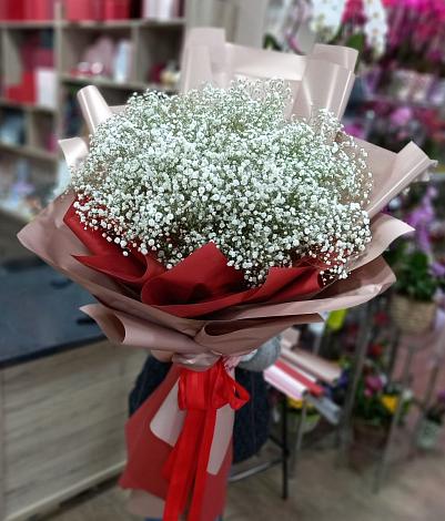 Букет цветов из: Гипсофила в Андреевке