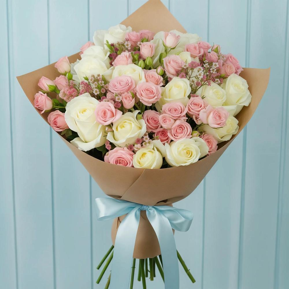 Букет цветов из: Розы в Андреевке