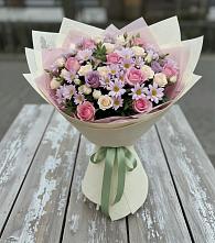 Букет цветов из:  Розы и Хризантемы в Андреевке