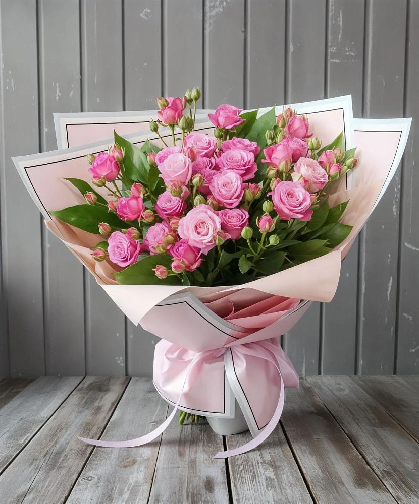 Букет Розовый кустик в Андреевке