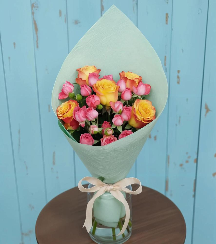 Букет цветов из: Розы в Андреевке