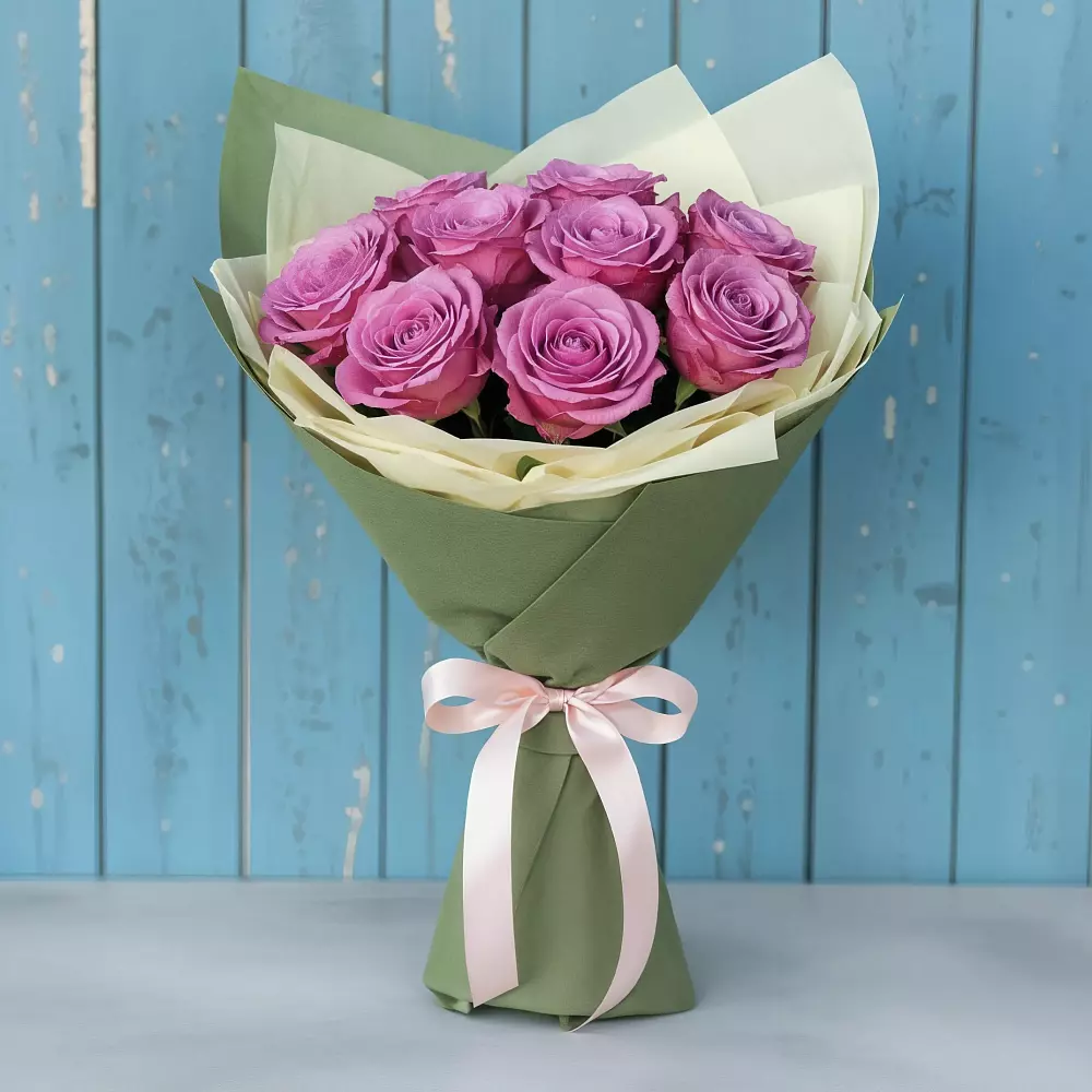 Букет Розы Фёрст Леди в Андреевке