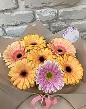 Букет цветов из:  Герберы #REPLACE_PRED# Андреевке