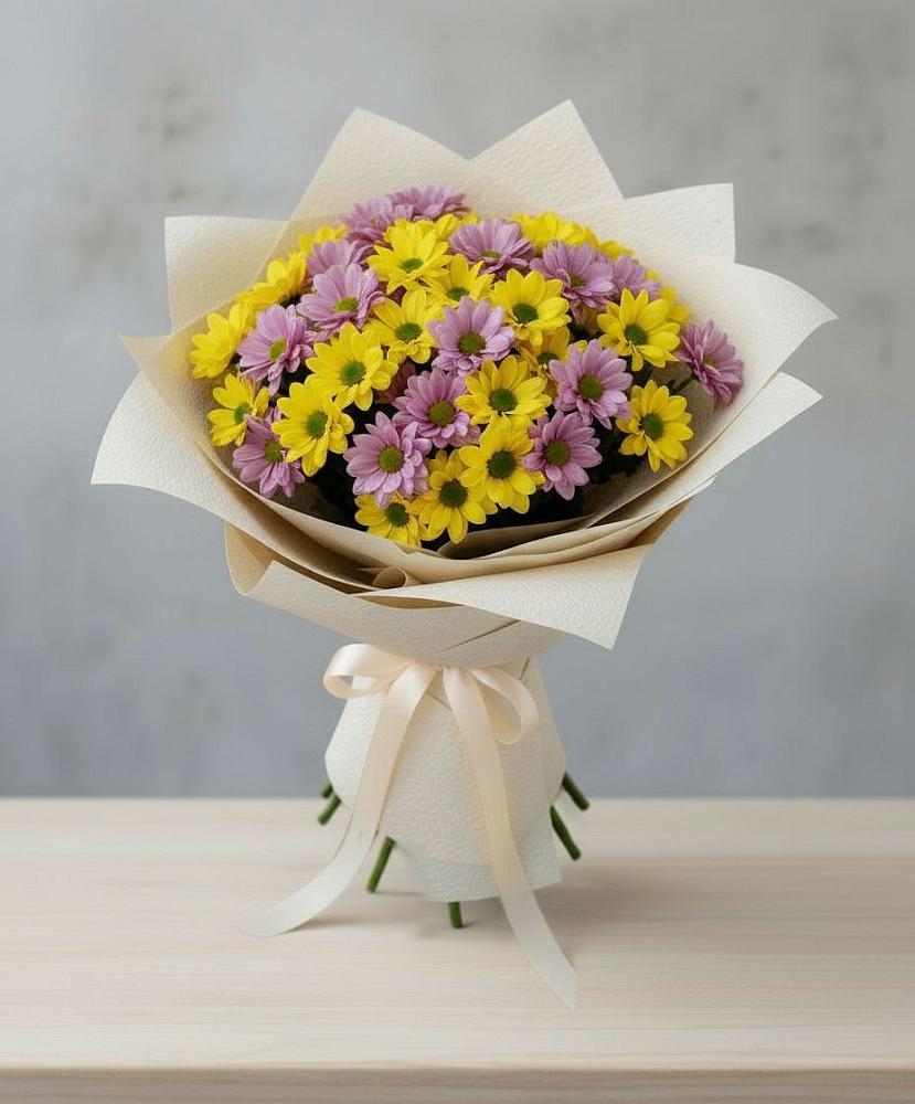 Букет цветов из: Хризантемы в Андреевке